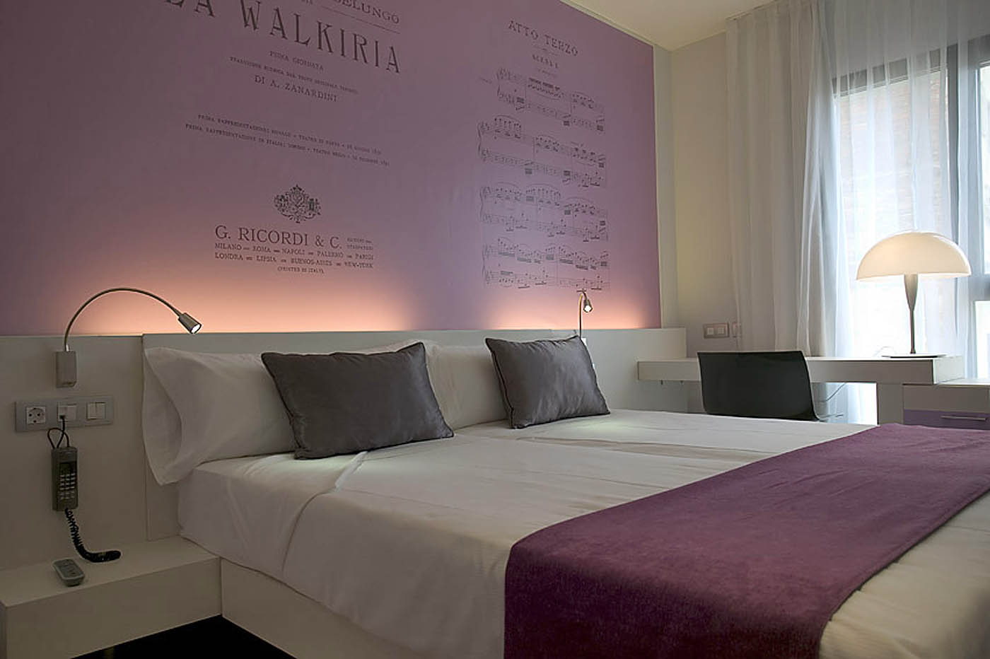 Habitación Hotel Ópera Garden Barcelona