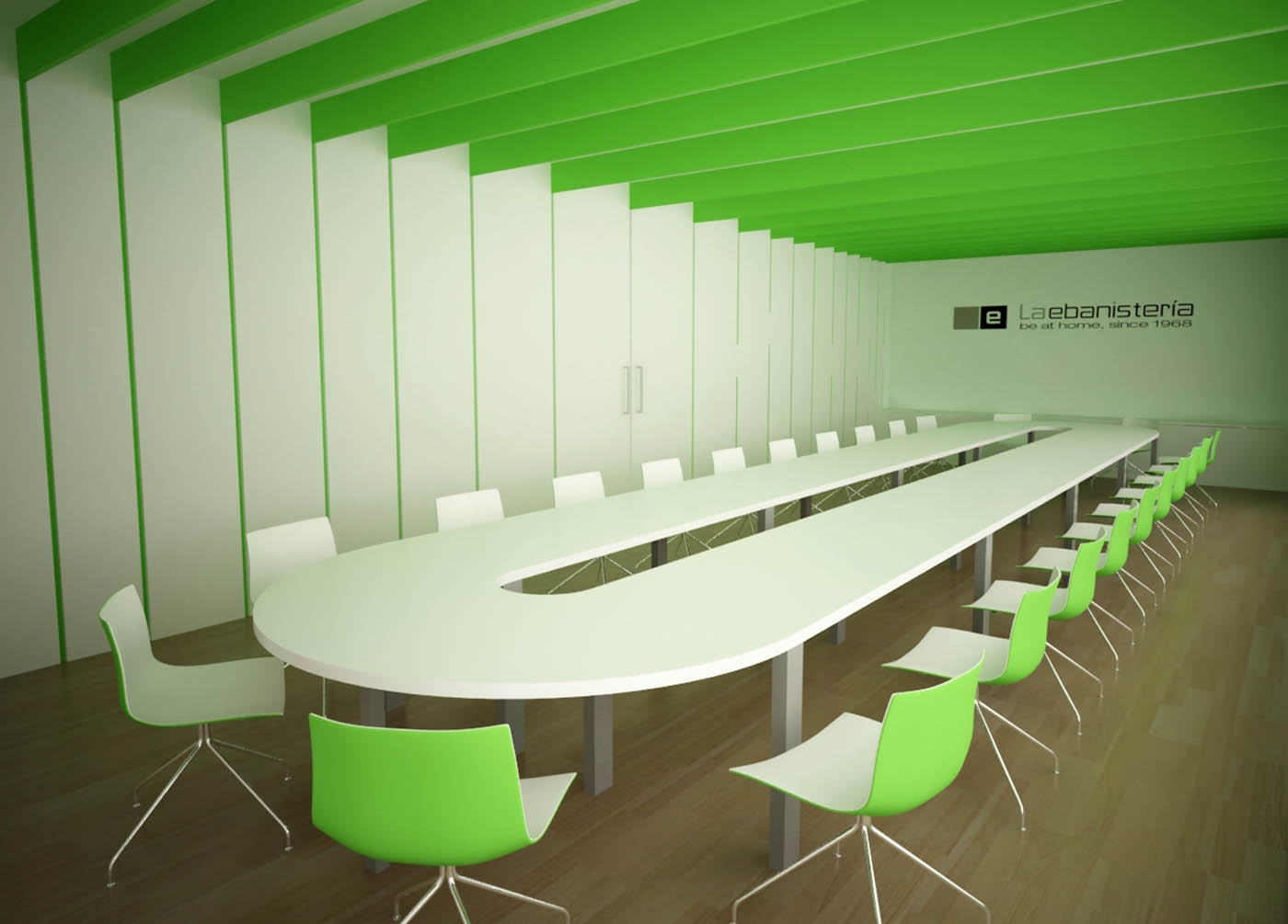 Sala de reuniones. Oficinas La Ebanistería