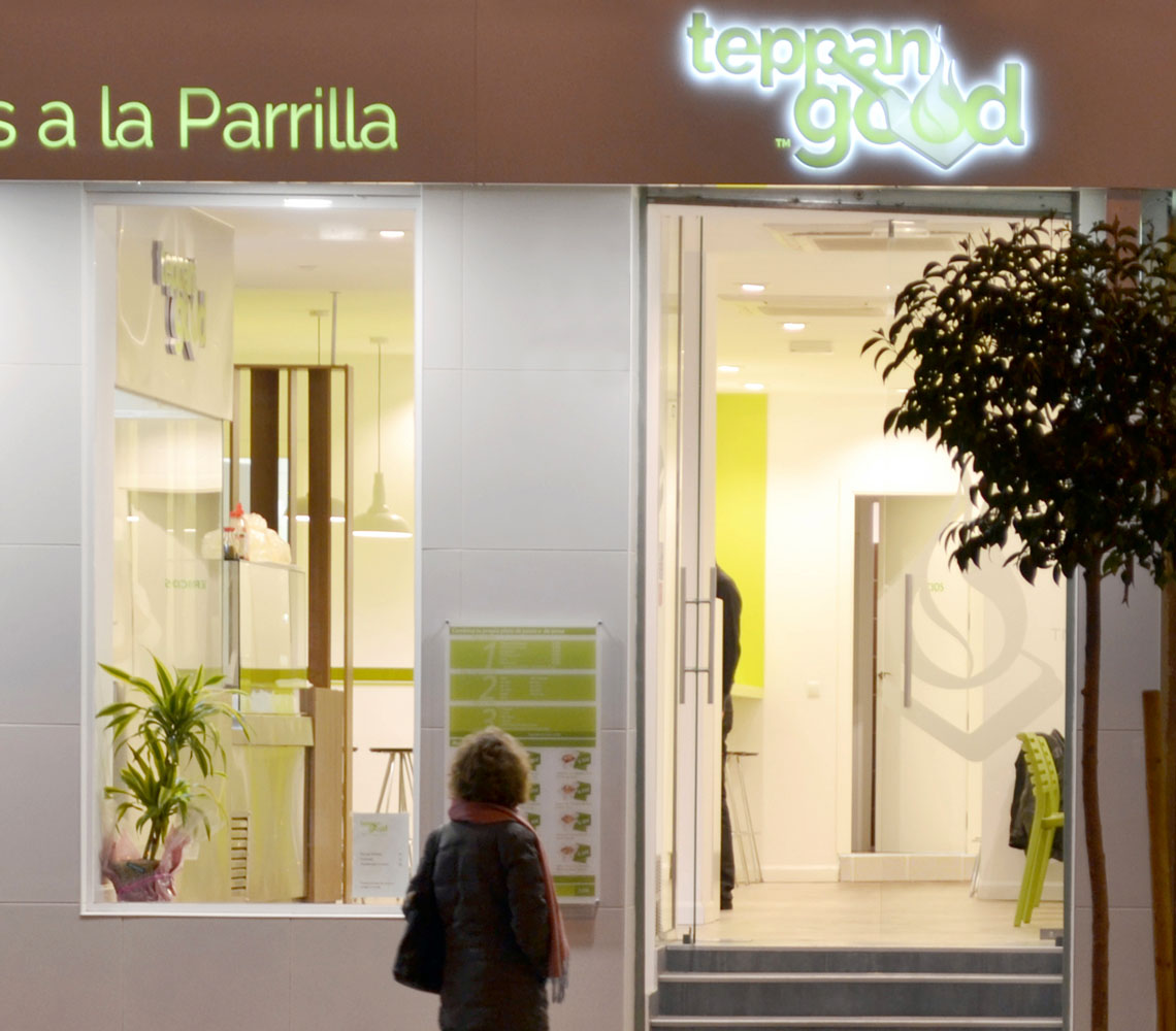 Teppan Good restaurant designed by Dsignio